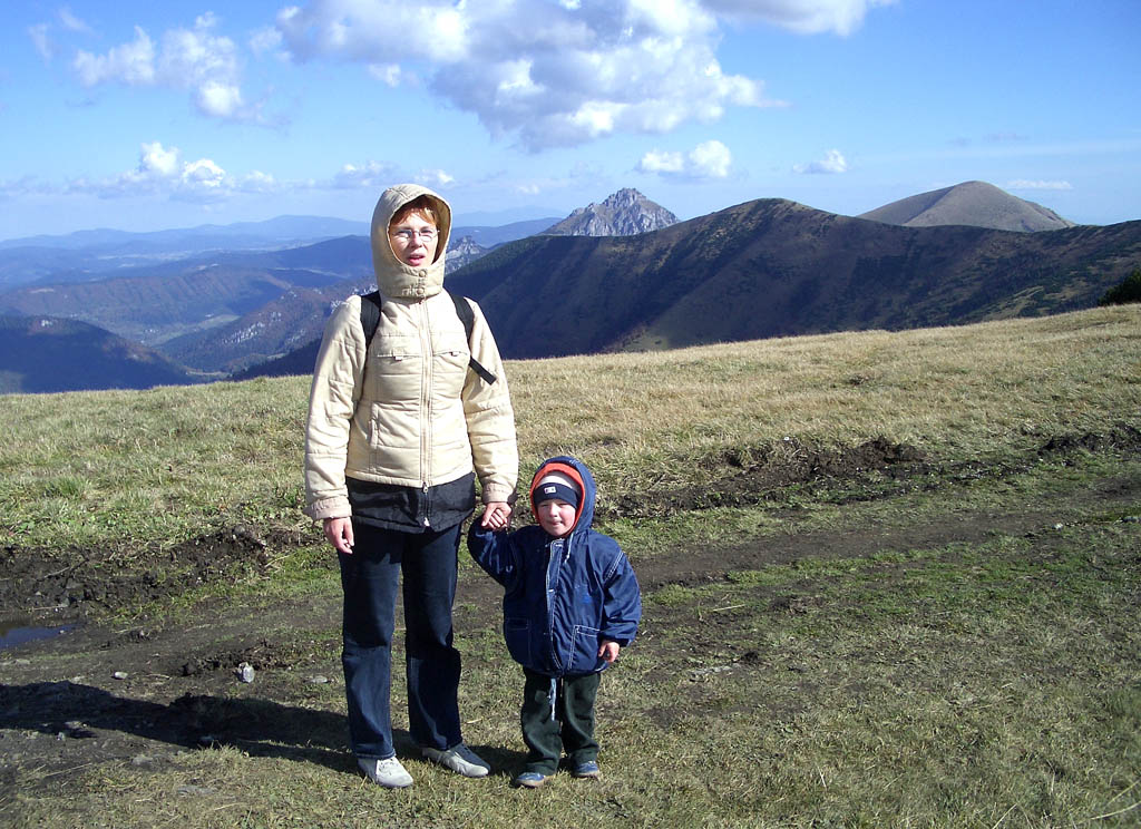 Nahore na hore, trošku tam foukalo ... ale krááásně
A TY PANORAMATA :-)
