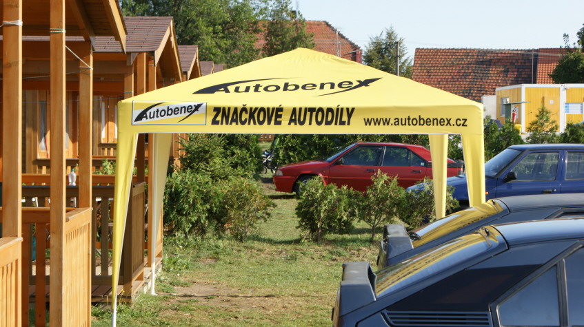 Autobenex je tradiční sponzor srazů